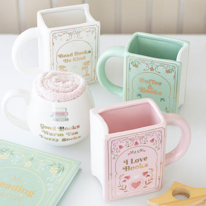 BOOKAHOLIC | KIT CANECA + MEIAS