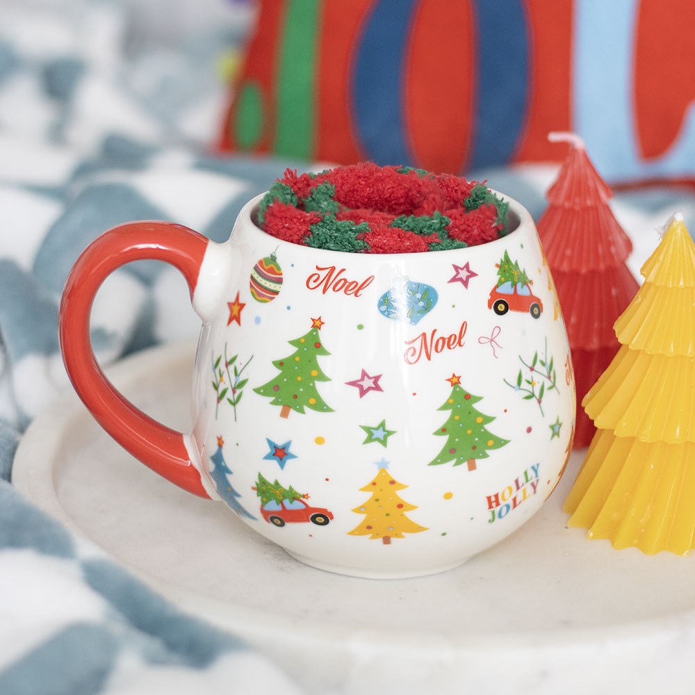 HOLLY JOLLY | KIT CANECA E MEIAS