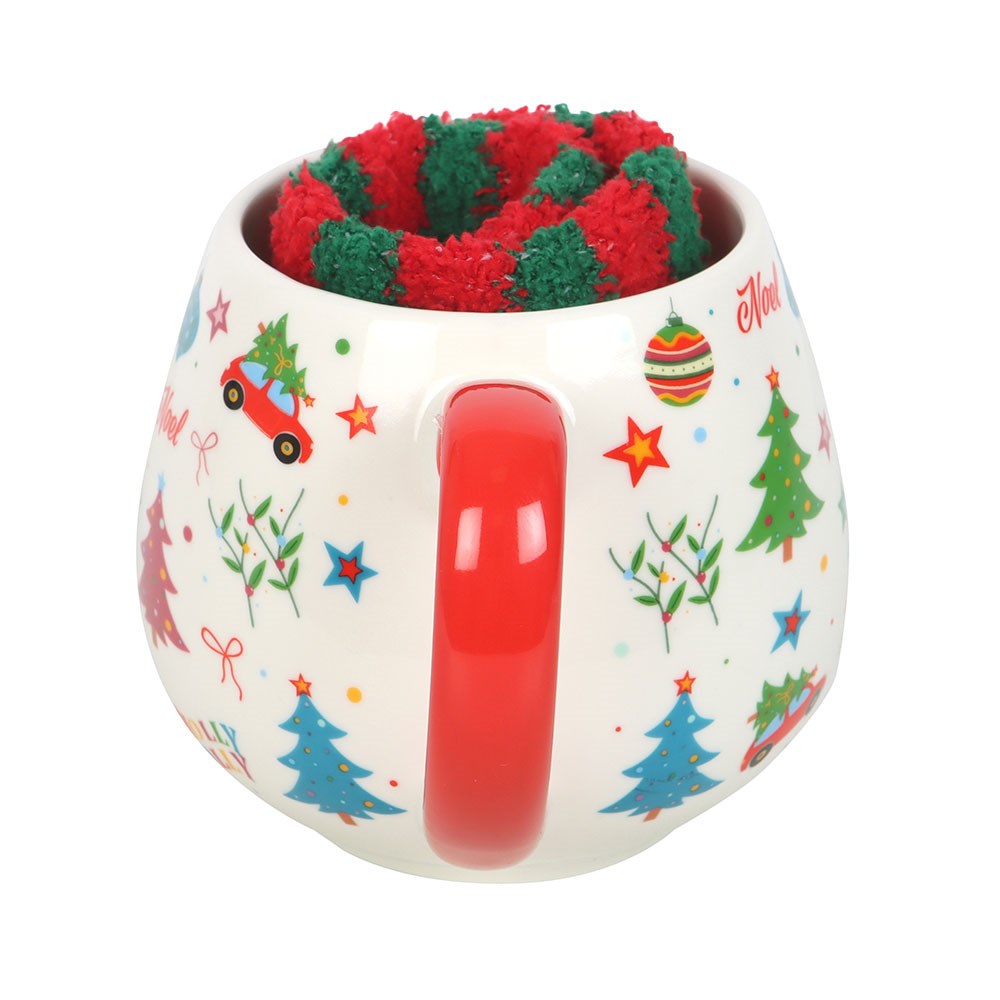 HOLLY JOLLY | KIT CANECA E MEIAS