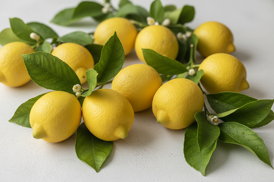 varios limoes com rama